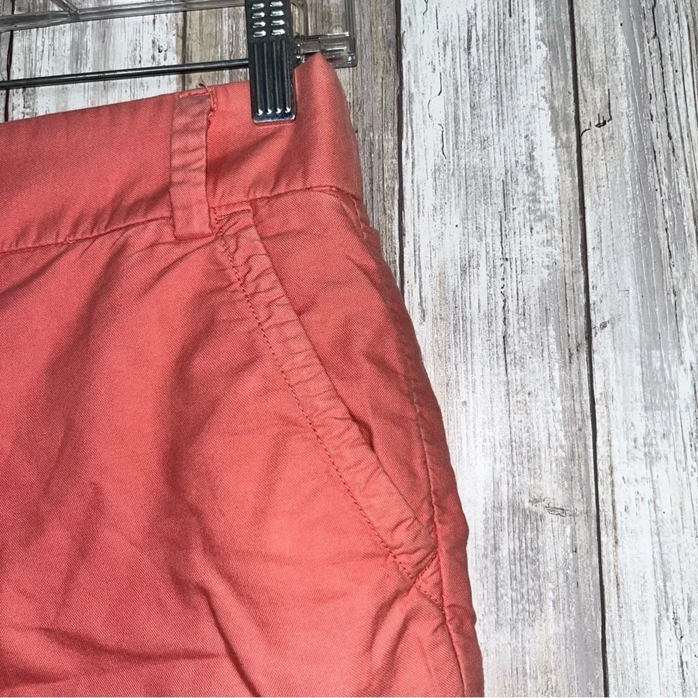 J.Crew Coral Pink Chino Shorts Women’s Size 0 Casual Summer